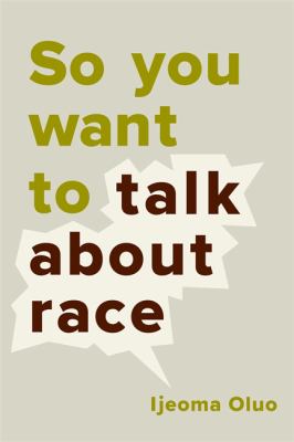 So you want to talk about race cover image