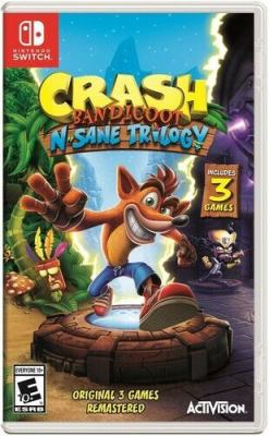 Crash Bandicoot N. sane trilogy [Switch] cover image