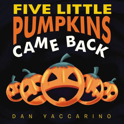 Five little pumpkins came back cover image