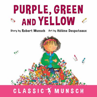 Purple, green and yellow cover image