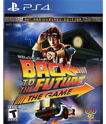 Back to the future [PS4] the game cover image