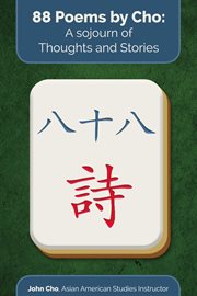 88 poems by cho. A Sojourn of Thoughts and Stories cover image cdn