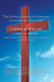 The church library on Christian concerns and solutions cover image cdn