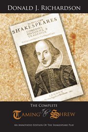 Complete taming of the shrew : an annotated edition of the shakespeare play cover image cdn