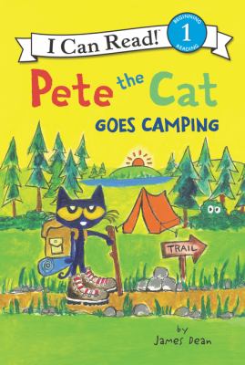 Pete the Cat goes camping cover image