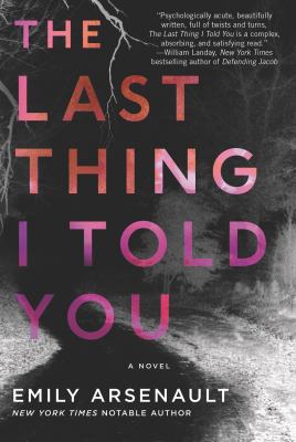 The last thing I told you cover image