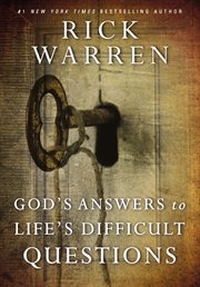 God's answers to life's difficult questions cover image cdn