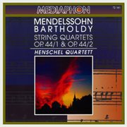 Mendelssohn: string quartets nos. 3 & 4, op. 44 cover image cdn