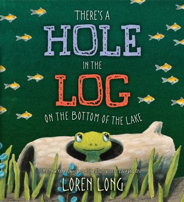 There's a hole in the log on the bottom of the lake cover image