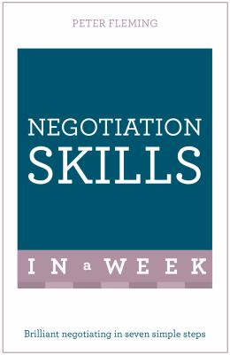 Teach yourself Negotiation skills in a week cover image