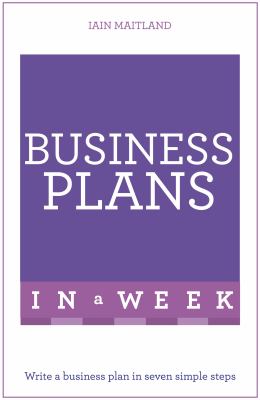 Teach yourself business plans in a week cover image