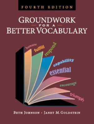Groundwork for a better vocabulary cover image