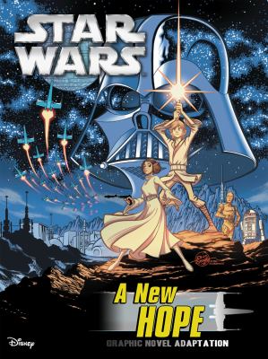 Star wars. Episode IV, A new hope : graphic novel adaptation  cover image cdn
