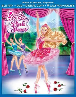 Barbie in the pink shoes [Blu-ray + DVD combo] cover image cdn