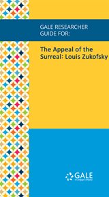 The appeal of the surreal. Louis Zukofsky cover image cdn