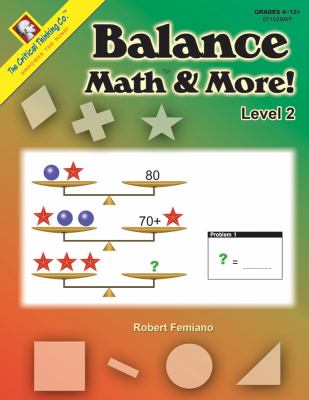 Balance math & more! Level 2 cover image
