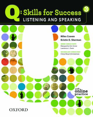 Q: skills for success. 3 : listening and speaking cover image