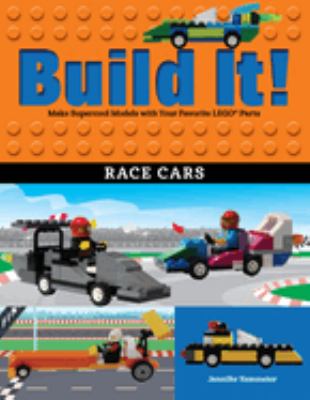 Build it! : make supercool models with your LEGO classic set. Race cars cover image