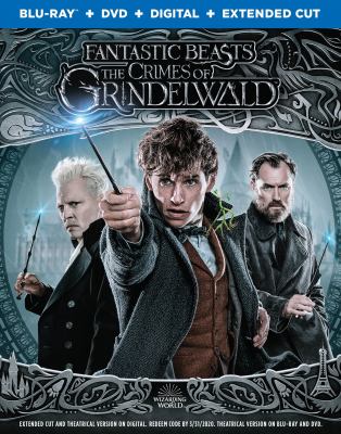 Fantastic beasts. The crimes of Grindelwald [Blu-ray + DVD combo] cover image