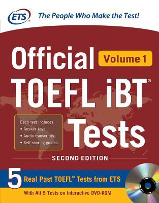 Official TOEFL iBT tests. Volume 1 cover image