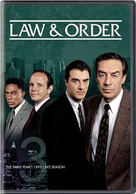Law & order. Season 3 cover image