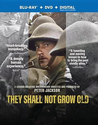 They shall not grow old [Blu-ray + DVD combo] cover image