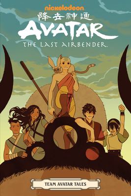 Avatar. The last Airbender. Team Avatar tales cover image