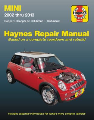 Mini automotive repair manual cover image