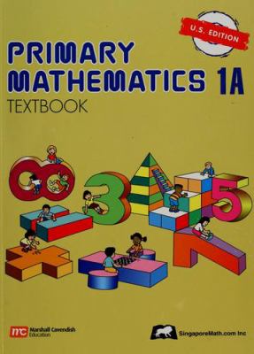 Primary mathematics. 1A, Textbook cover image cdn