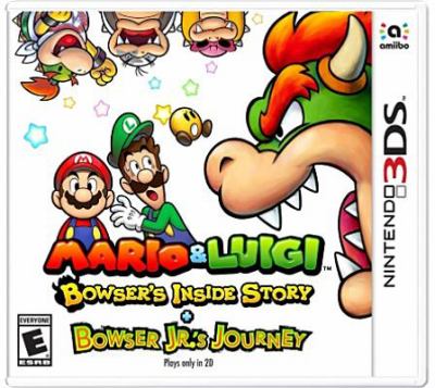 Mario and Luigi. Bowser's inside story plus Bowser Jr.'s Journey [3DS] cover image