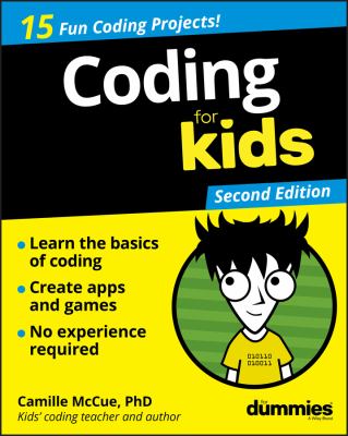 Coding for kids for dummies cover image