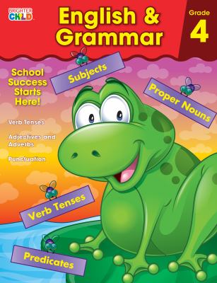 English & grammar, grade 4 cover image