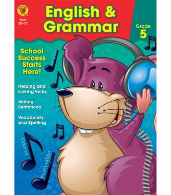 English & grammar, grade 5 cover image