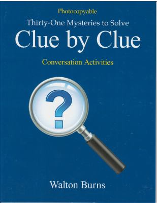 Thirty-one mysteries to solve : clue by clue conversation activities  cover image cdn