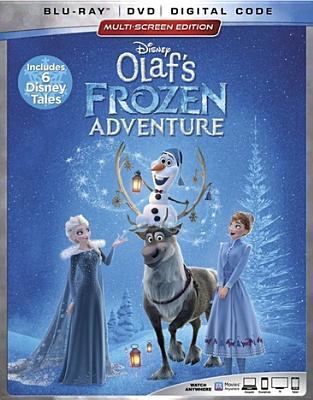 Olaf's frozen adventure [Blu-ray + DVD combo] cover image