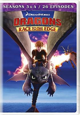 Dragons. Race to the edge. Seasons 3 & 4 cover image