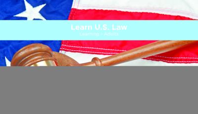 Learn U.S. law Learning Adults cover image