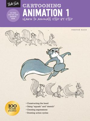 Cartooning, Animation 1 : learn to animate step by step cover image