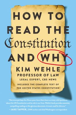 How to read the Constitution and why cover image