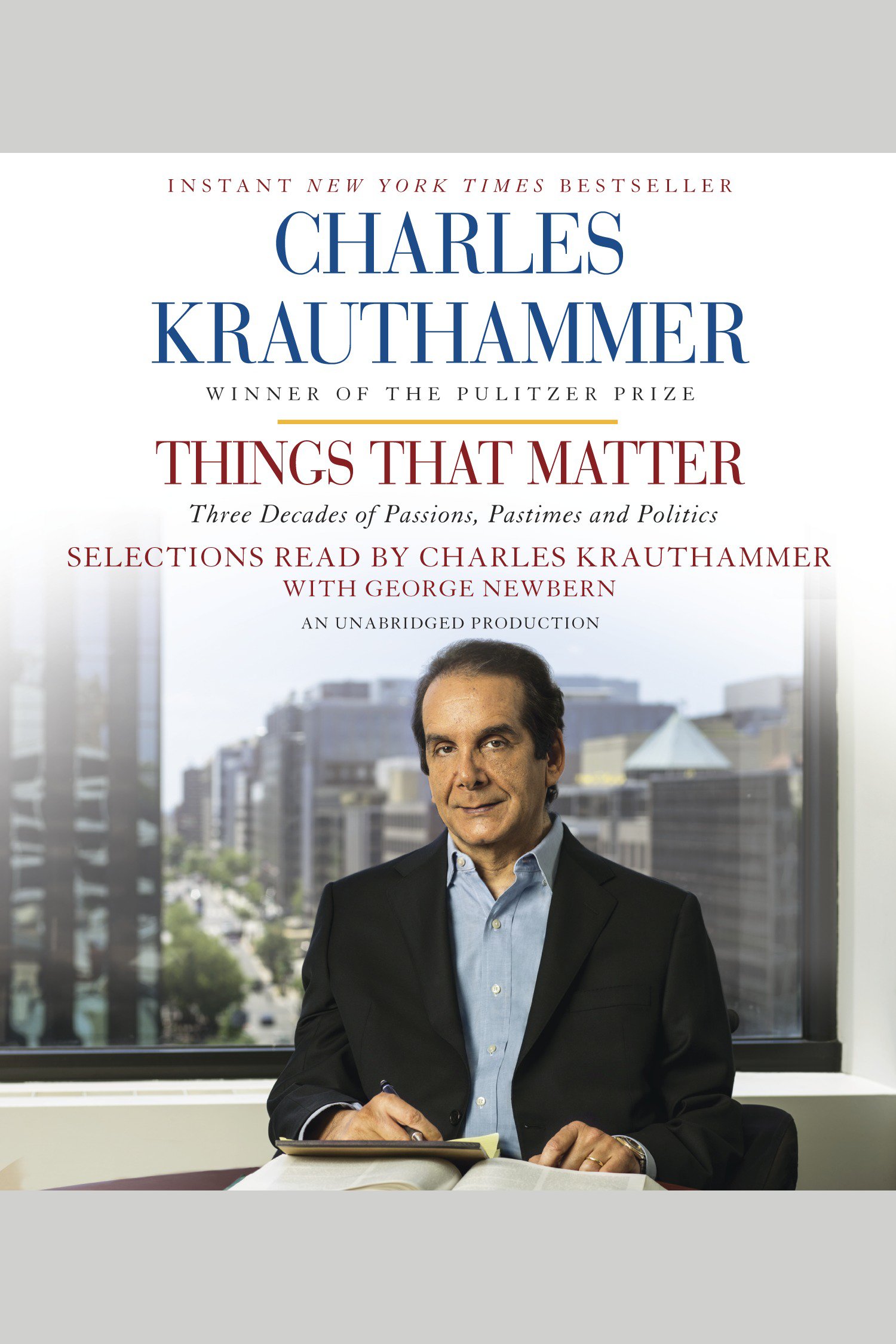 Things that matter three decades of passions, pastimes, and politics cover image cdn