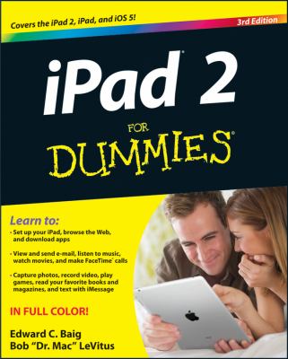 iPad 2 for dummies cover image