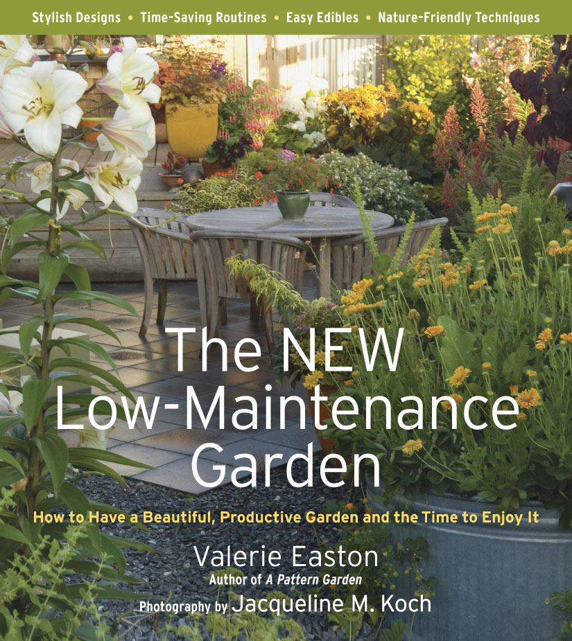 The new low-maintenance garden how to have a beautiful, productive garden and the time to enjoy it cover image cdn