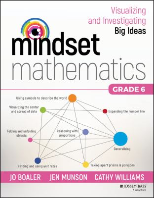 Mindset mathematics : visualizing and investigating big ideas, grade 6 cover image