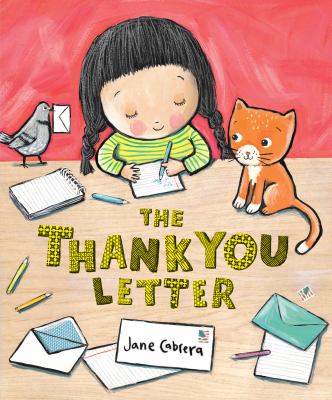 The thank you letter cover image