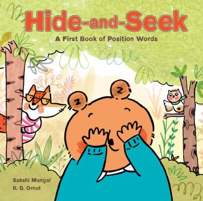 Hide-and-seek : a first book of position words  cover image cdn