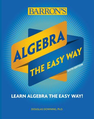 Algebra the easy way cover image