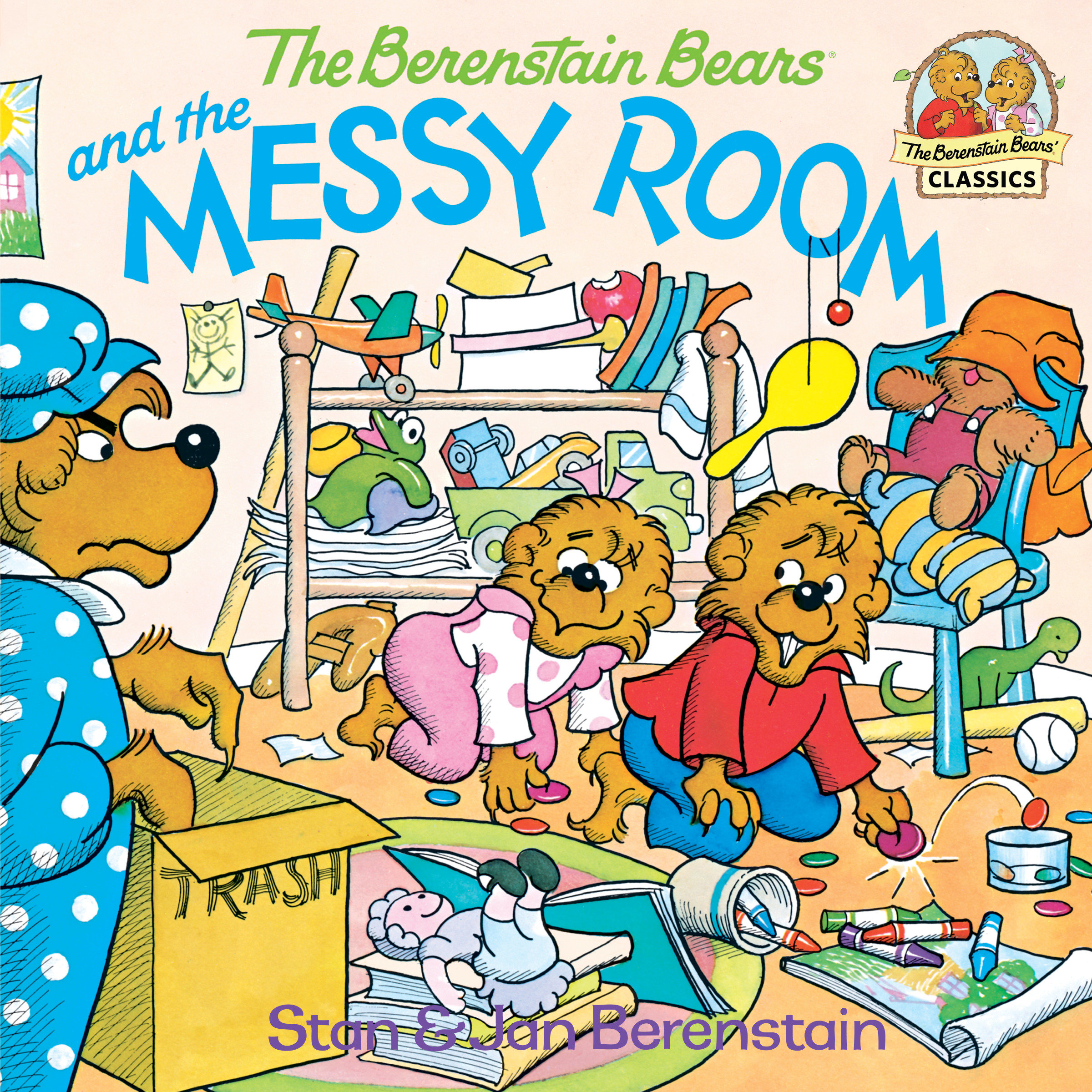 The Berenstain Bears and the messy room cover image cdn