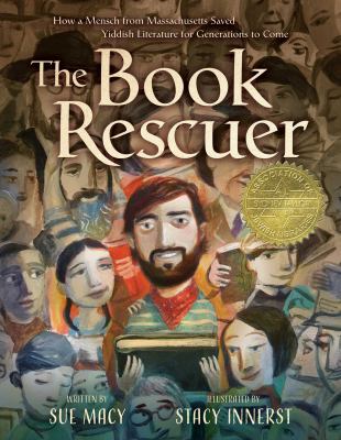 The book rescuer : how a mensch from Massachusetts saved Yiddish literature for generations to come  cover image cdn