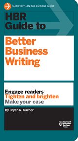 HBR guide to better business writing cover image cdn