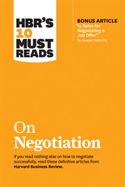 HBR's 10 must reads on negotiation cover image cdn